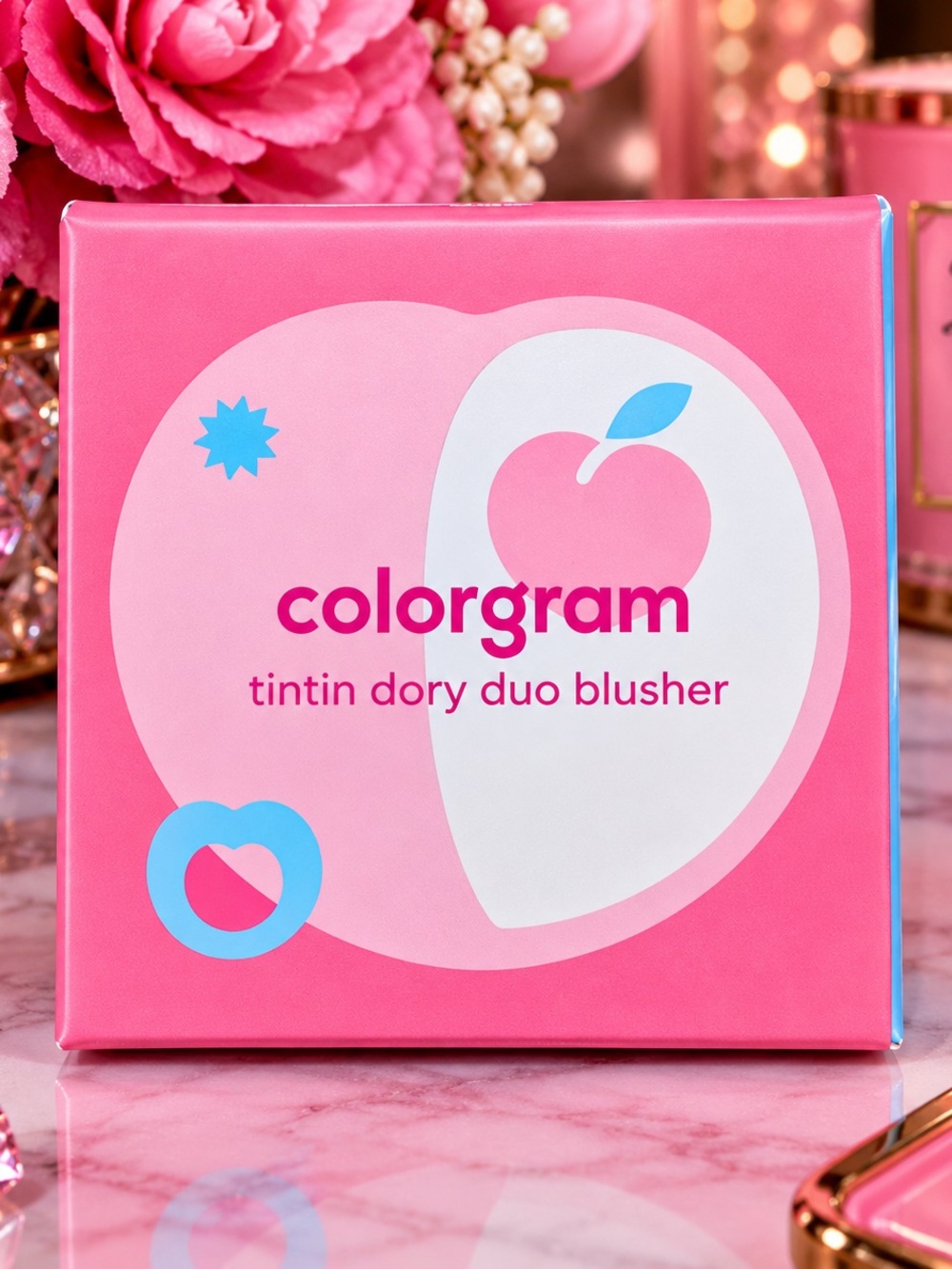 Colorgram Tintin Dory Duo Blusher - Peach Duo